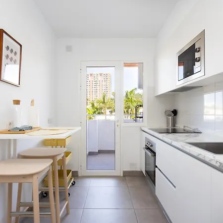 Home2book Design Terrace & Pool Cristianos Daire *