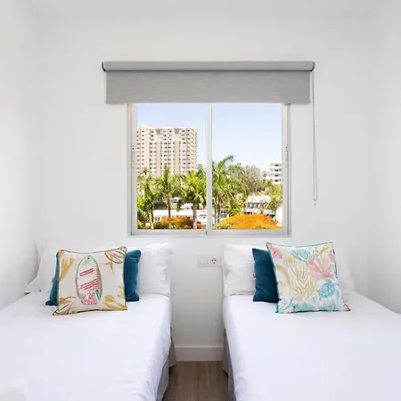 Home2book Design Terrace & Pool Cristianos Apartment *