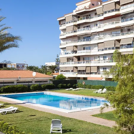 Home2book Design Terrace & Pool Cristianos Apartman