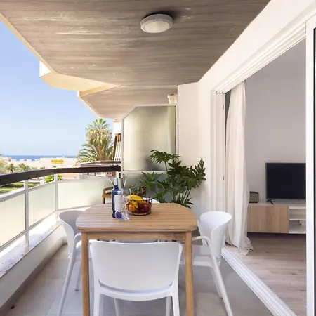 Home2book Design Terrace & Pool Cristianos Apartman